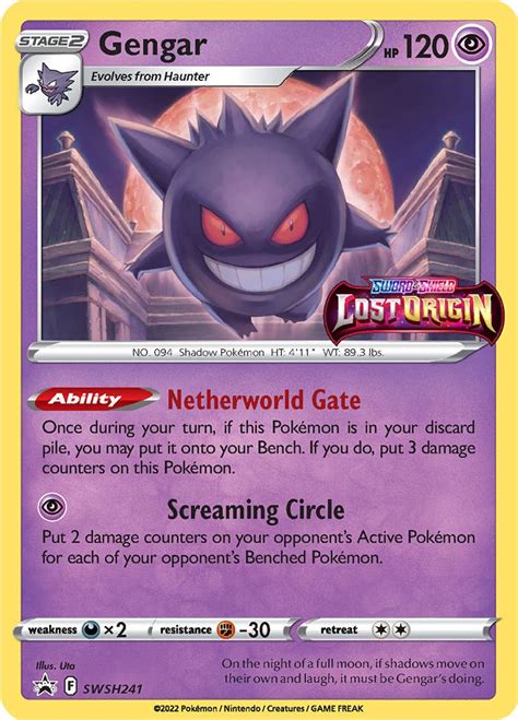 gengar attacks|pokemon gengar serebii.